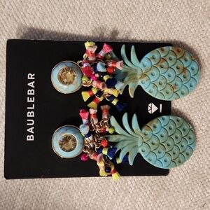 BaubleBar Pineapple Earrings